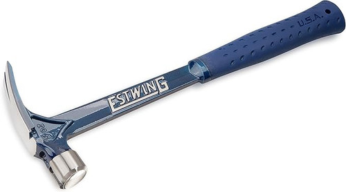 Estwing E6-15S, 15 Oz Blue Vinyl Gripped Ultra Framing Hammer_main