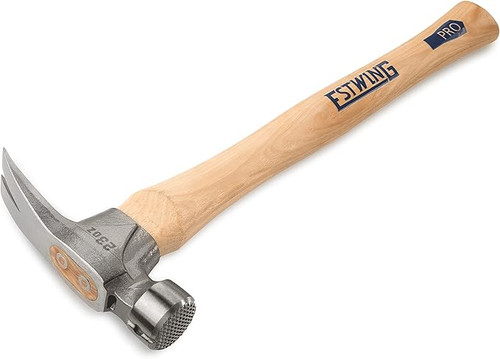 Estwing MRW23LM, 23oz. Hickory California Hammer Straight Handle W/Milled face_main