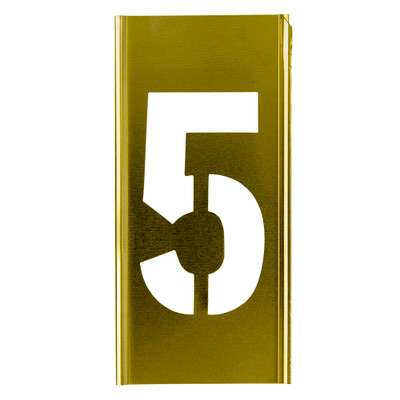 CH Hanson 100145, Stencil Sort-4" Brass Gothic 5_main