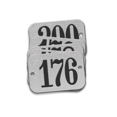 CH Hanson 42609, Tag-176-200 5/8"x1-29/32" Round Ends Aluminum 25pk_main