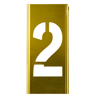 CH Hanson 101602, Stencil Sort-8" Brass Gothic 2_main