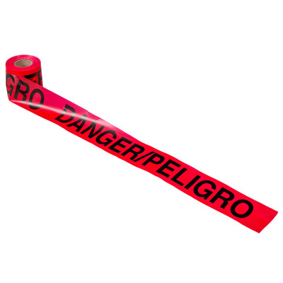 CH Hanson 16553, Barricade Tape-DANGER/PELIGRO 300'x3"x2Mil_main