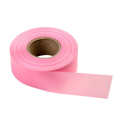 CH Hanson 17028, Flag Tape-300'x1-3/16"x2Mil Pink_main