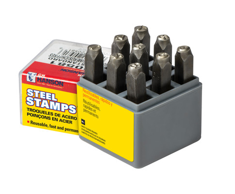 CH Hanson 20581, Stamp Set-1/4" Number Standard 9Pcs._main