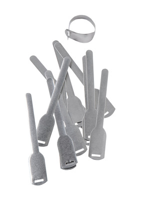 CH Hanson 41942, Blank Cable Tag-3-3/8" 28GA Aluminum 100pk_main