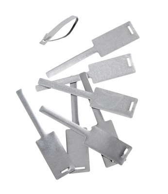 CH Hanson 41951, Blank Cable Tag-3-1/2" 28GA Aluminum 100pk_main