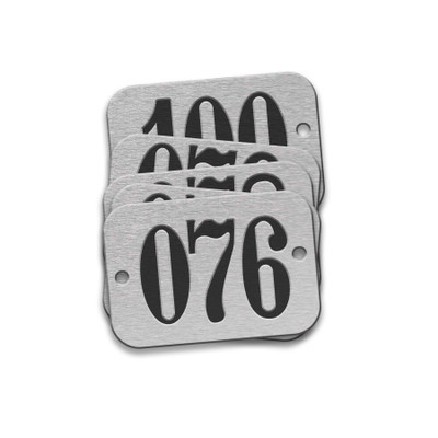 CH Hanson 42601, Tag-076-100 5/8"x1-29/32" Round Ends Aluminum 25pk_main