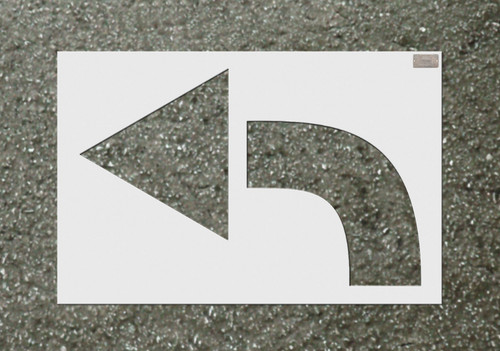 CH Hanson 70480, Stencil-(ARROW CURVED) 42" Symbol Length, 48"x36"_main