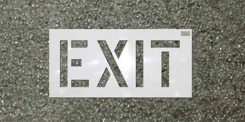 CH Hanson 70093, Stencil-EXIT 24"x12" LDPE_main