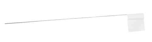CH Hanson 15282, Stake Flags-21" Staff, 4"x5" Flag, White  100Pcs._main