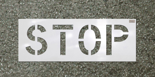 CH Hanson 70063, Stencil-STOP 24"x12" LDPE_main