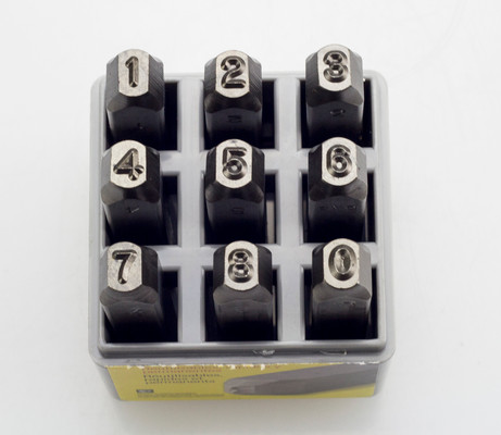 CH Hanson 25681, Stamp Set-1/2" Reversed Number 9Pcs._main