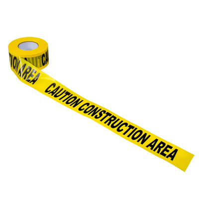 CH Hanson 16009, Barricade Tape-CAUT CONSTRUCTION AREA 1000'x3"x2Mil_main