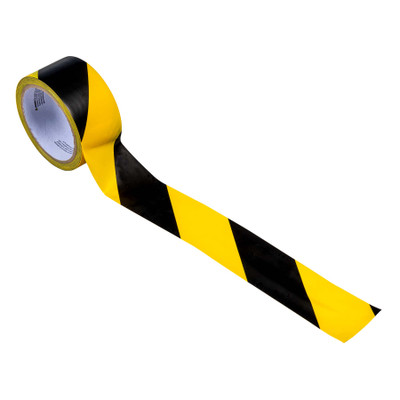 CH Hanson 15045, Aisle Marking Tape-54'x2" Black/Yellow_main