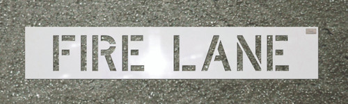 CH Hanson 70031, Stencil-FIRE LANE 12"x9" LDPE_main