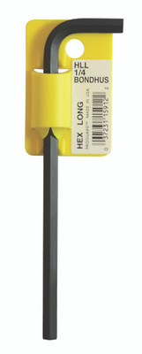 Bondhus 15912, 1/4" Hex L-Wrench - Long, 1 piece_main