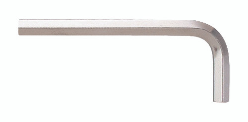 Bondhus 26254, 2.5mm BriteGuard Plated Hex L-Wrench - Short Bulk, 1 piece_main