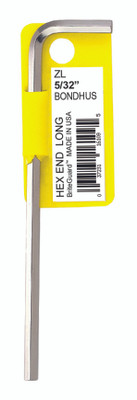 Bondhus 16119, 3/4" BriteGuard Plated Hex L-Wrench - Long, 1 piece_main
