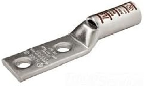 Ilsco CLWD-1/0-12-134 CU CMP W/SYT 1/0 AWG 9/16-1-3/4 T UL CSA, Silver