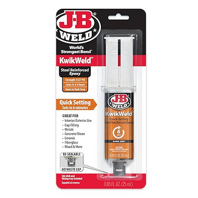 JB Weld 50176, KwikWeld, 25ml Resealable Syringe_main