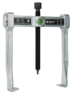 KUKKO 120-2, 2-arm universal puller "VARIO" 150 x 150 mm with spring-loaded end safety device_main