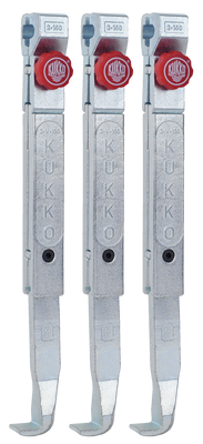 KUKKO 2-302-S, 3 quick adjustable standard trigger hooks (set)_main