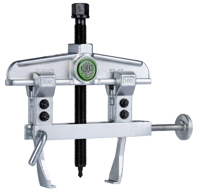 KUKKO 20-10-V, 2-jaw puller for gearbox gears for VW/Audi clutch-transmission combination, up to 120 mm spread, 100 mm reach_main