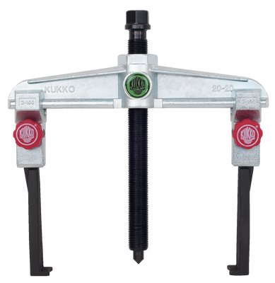 KUKKO 20-20+S, 2-arm universal puller 200 x 150 mm with narrow, quick-adjustable puller hooks_main