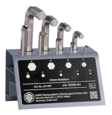 KUKKO 201-909, Sales and workshop stands for Allen key ISO 2936_main