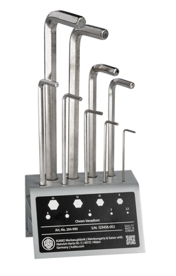 KUKKO 204-909, Sales and workshop stands for long hex keys ISO 2936 with key width 2,5, 3,0, 4,0, 5,0, 6,0, 8,0, 10,0, 12,0, 14,0_main