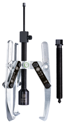 KUKKO 207-02-B, Heavy-duty, 3-armed lug puller 300 x 220 mm with oscillating, height-adjustable puller legs, combination crosshead and grease-hydraulic spindle_main