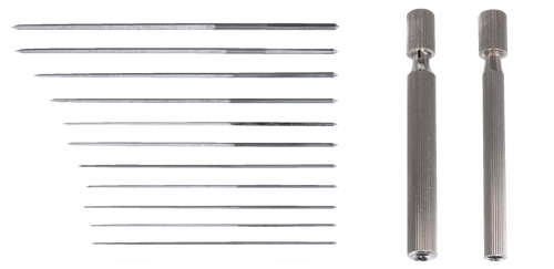 KUKKO 245-004, Dowel Pins Set, 12-piece, 0.6 - 1.9 mm_main