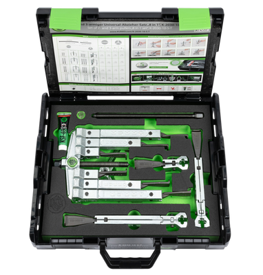 KUKKO K-2030-10-S-T, 2-, 3-jaw universal puller set with extremely narrow jaws_main