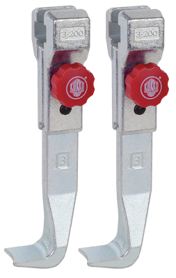KUKKO 3-202-P, Quick adjustable standard jaws (pair, reach 200 mm)_main