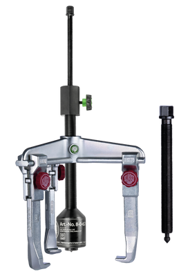 KUKKO 30-30+B, 3-arm universal puller 375 x 200 mm with quick-adjustable puller hook and grease-hydraulic spindle_main