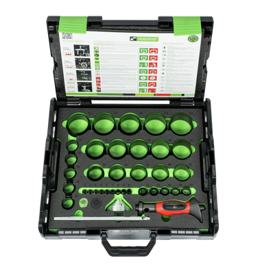 KUKKO 326-360, Ring and hole punch tool set, 38 pieces, 2-60 mm_main