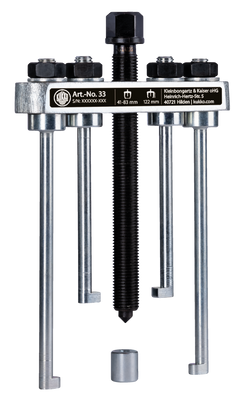 KUKKO 33, Steering wheel puller for steering wheels with narrow puller slots_main