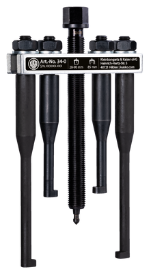 KUKKO 34-1, Universal puller for steering wheels with large pull slots, up to 90 mm spread_main