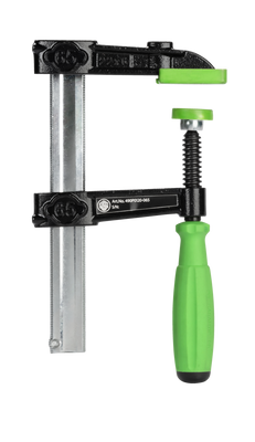 KUKKO 490P0200-100, Malleable cast iron screw clamps VIRIDIS with 3K comfort grip 200 x 100 mm_main