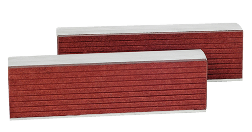 KUKKO 545F180, Magnet strip jaws, felt, red 180 mm_main