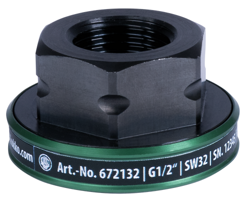 KUKKO 671217, Power nut with a diameter of 30 mm, key width of 17 mm, thread size of M12_main