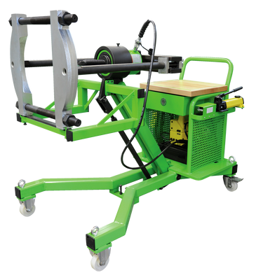 KUKKO Goliath-218, Mobile hydraulic Puller “GOLIATH”, up to  spread, 300 mm reach with max. 20 t tension force_main