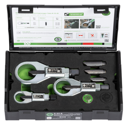 KUKKO K-55-B, Mechanical Nut Splitting Replacement 55-1/-2/-3 with Replacement Dies in L-Boxx Mini_main