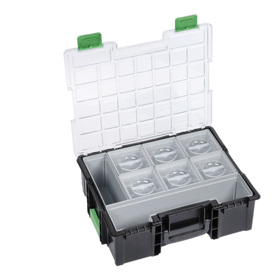 KUKKO K-A-KT-440-355-144, Innovative KUKKO small parts case made of plastic with connection closure 440x355x144_main