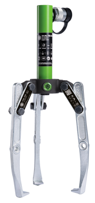 KUKKO Y18-208, Hydraulic, 3-arm puller with adjustable clamping depth, hydraulic pressure cylinder for pump drive (tractive force up to 10 t) and combination crosshead_main