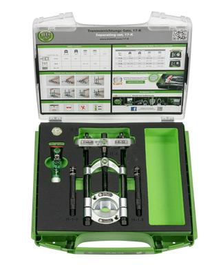 KUKKO 17-K, Separating device set with quick clamping pressure spindle_main