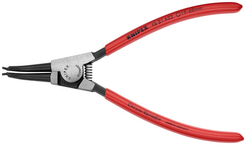 Knipex 46 31 A22 SBA, 7 1/4" External 45° Angled Snap Ring Pliers-Forged Tips_main