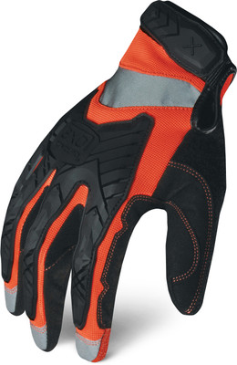 Ironclad EXO2-HZIO-05-XL, Exo Impact Hi-Viz-Orange Glove, XL, 1 pair_main