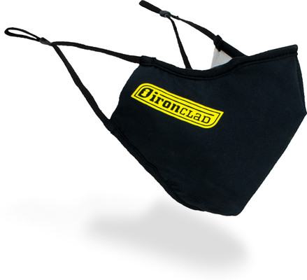 Ironclad ICFMCF-04-L, Custom Fit Face Mask (2 Pack), Black, Sz L, 1 pair_main