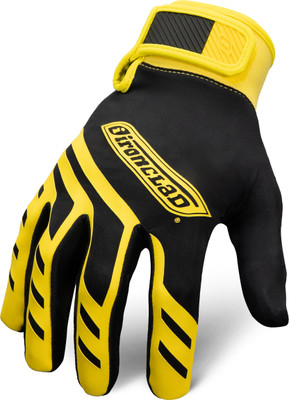 Ironclad SF-HAND-02-S, Receiver Glove Handler, Black/Yellow, Sz S, 1 pair_main